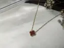 Prats Red Clover Pendant
